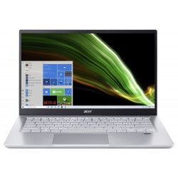 Acer Swift 3, SF314-511-30EN, Core i3-1115G4(3.00GHz up to 4.10GHz, 6MB), 14" FHD IPS, 8GB DDR4 onbord, 512GB PCIe SSD, Intel UMA Graphics, WiFi6ax+BT 5.0, Backlit KB, No OS, Silver