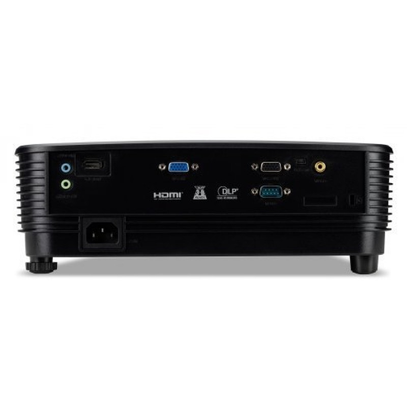 Acer Projector X1323WHP, DLP, WXGA (1280x800), 4000Lm, 20000;1, 3D, HDMI, USB, RS232, Audio in/out, RGB, RCA, 3W Speaker, 2.25kg, Black