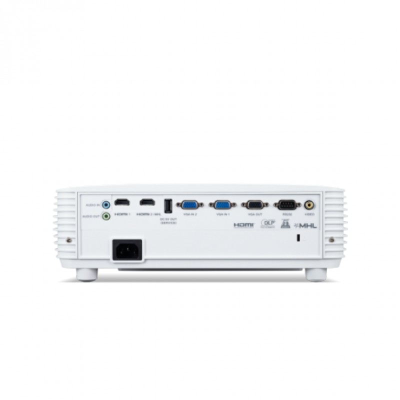 Acer Projector X1526AH, DLP, FHD(1920x1080), 4000Lm, 10 000:1, 3D ready, 24/7 operation, Auto Keystone, ACpower on, 2xHDMI, VGA, RS232