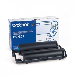 Brother PC-201 Ribbon Cartridge for FAX-1010/20/30, FAX-1010Plus/1030Plus, FAX-1010e/1030e, MFC-1025 series