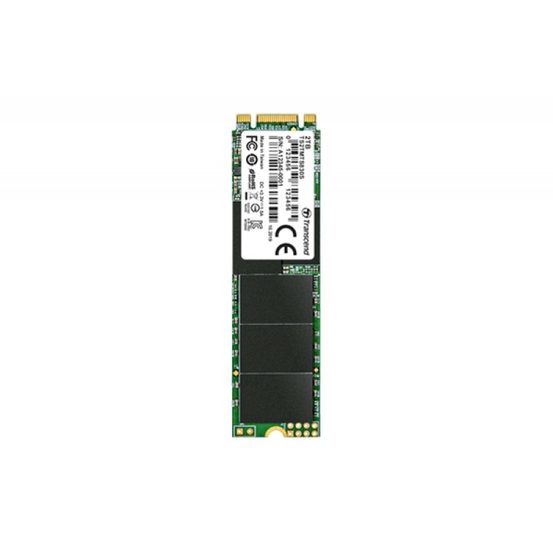 Transcend 256GB, M.2 2280 SSD, SATA3 B+M Key, TLC, TS256GMTS830S