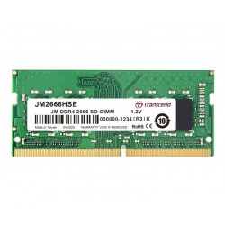 Transcend 32GB JM DDR4 2666Mhz SO-DIMM 2Rx8 2Gx8 CL19 1.2V