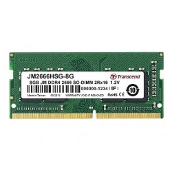 Transcend 8GB JM DDR4 2666Mhz SO-DIMM 1Rx16 1Gx16 CL19 1.2V