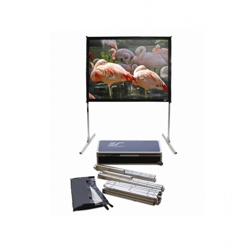 Elite Screen Q200V1, 200 (4:3), 406.4 x 304.8 cm, Black, Q200V1