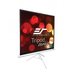 Elite Screen T136NWS1 Tripod, 136" (1:1), 243.8 x 243.8 cm, White