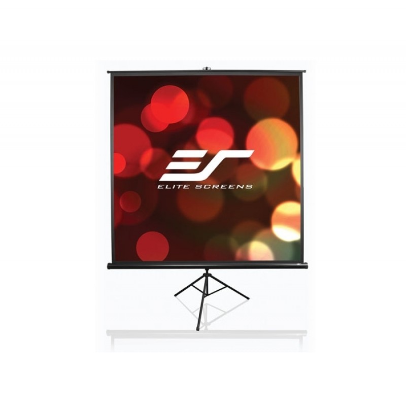 Elite Screen T71UWS1 Tripod, 71 (1:1), 127.0 x 127.0 cm, Black, T71UWS1