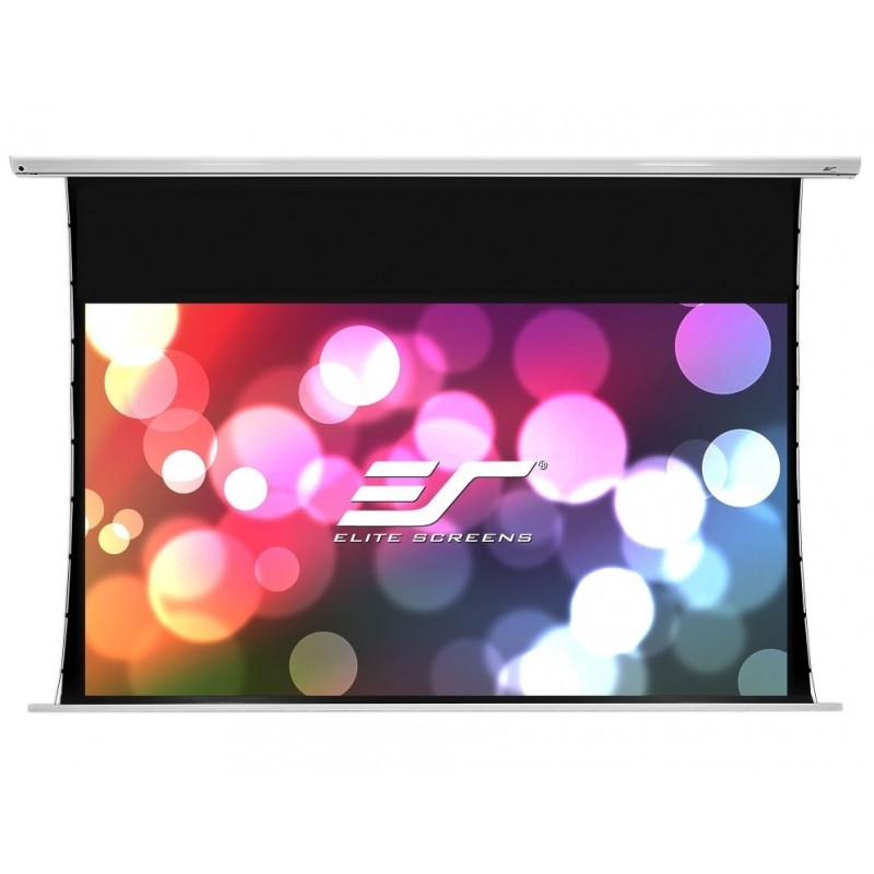 Elite Screen SKT135XH-E12-AUHD Saker Tab-Tension, 135 (16:9), 298.9 x 168.1 cm, White, SKT135XH-E12-AUHD