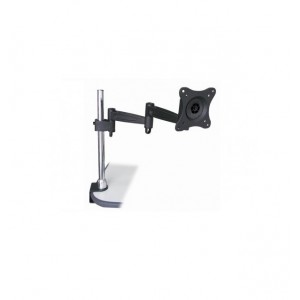 Sunne 10"-24", Desk Bracket, Tilt&Swivel - 15°&180°, max 15kg, Pivot 360°, max VESA 75-100x75-100, height adjustable up to 400 mm, screen to holder - 447 mm