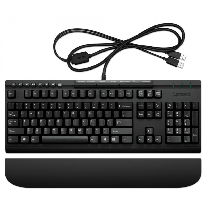 Lenovo Enhanced Performance USB Keyboard Gen II-Bulgarian, 4Y40T11819