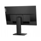 Lenovo ThinkVision E24q-20 23.8 Inch QHD IPS Monitor 4 ms VGA + DP 1.2 + HDMI 1.4 with Eyesafe, high adjustment pivot stand and speakers