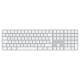 Apple Magic Keyboard (2021) with Touch ID and Numeric Keypad for Macs with Apple silicon - Bulgarian, MK2C3BG/A