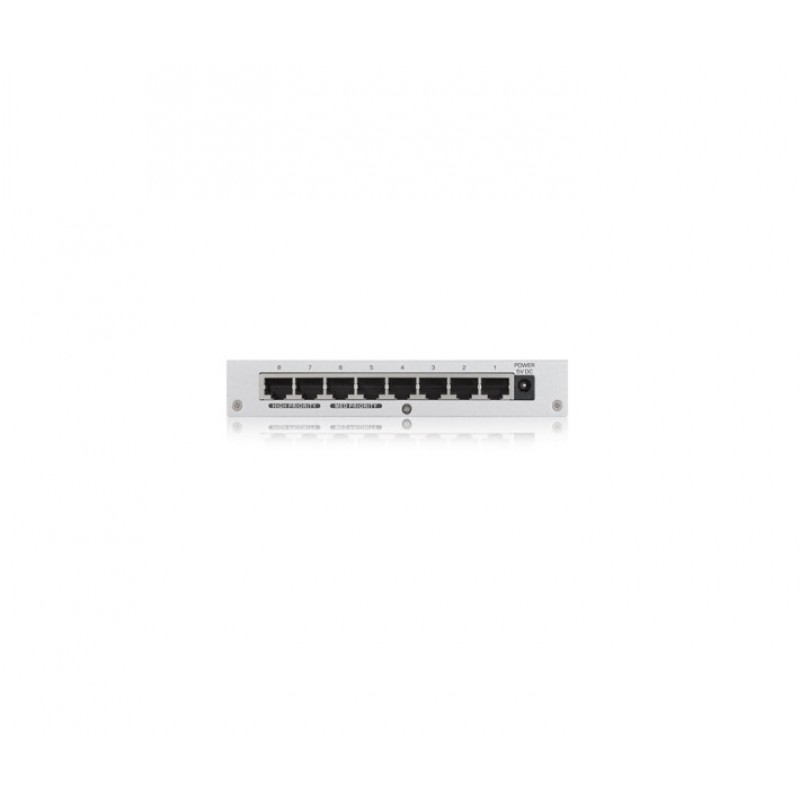 ZyXEL GS-108B v3, 8-port 10/100/1000Mbps Gigabit Ethernet switch, desktop, metal housing, GS-108BV3-EU0101F