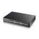 ZyXEL GS1900-24E v3, 24-port GbE L2 Smart Switch, desktop, fanless, GS1900-24E-EU0103F