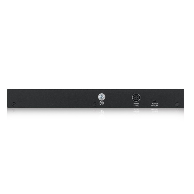 ZyXEL GS1900-8HP, 8-port GbE L2 PoE Smart Switch, 802.3at, desktop, fanless, 70 Watt, GS1900-8HP-EU0103F