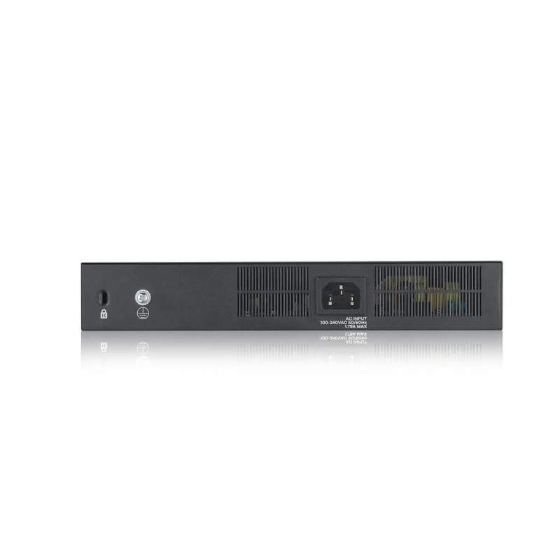 ZyXEL GS1920-8HPv2, 10 Port Smart Managed Switch 8x Gigabit Copper and 2x Gigabit dual pers., hybrid mode, standalone or NebulaFlex
