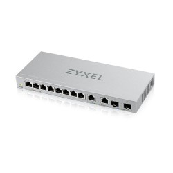 ZyXEL XGS1210-12, 8-Port Gigabit webmanaged Switch with 8 port 1G + 2-Port 2.5G + 2-Port SFP+