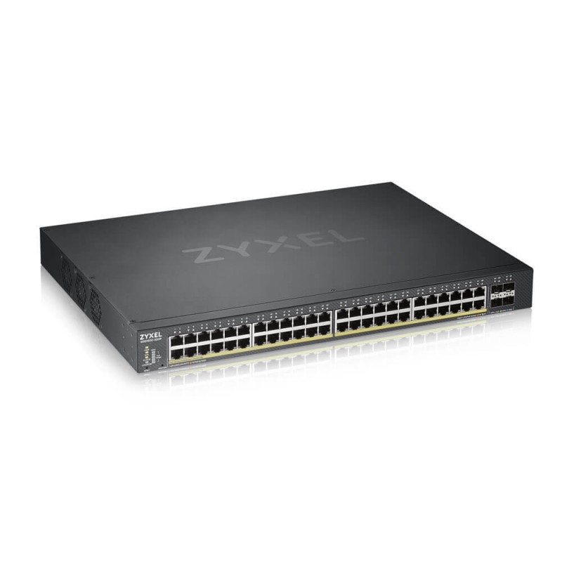 ZyXEL XGS1930-52HP Smart Managed Switch with 4 SFP+ Uplink, XGS1930-52HP-EU0101F
