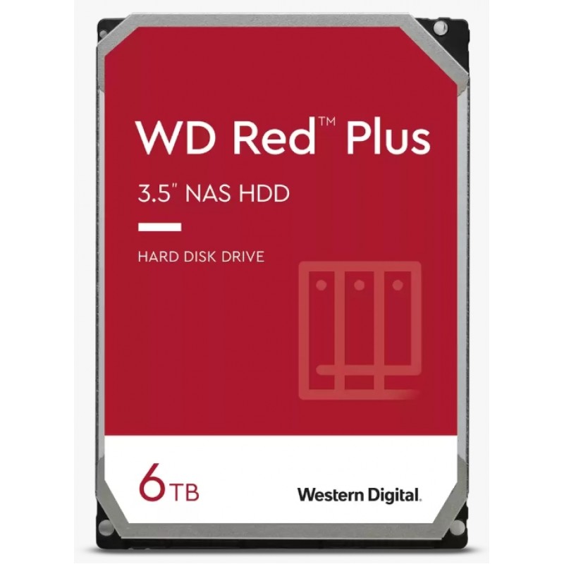 Western Digital RED 6TB 5640rpm SATA3 128MB cache 3,5, WD60EFZX