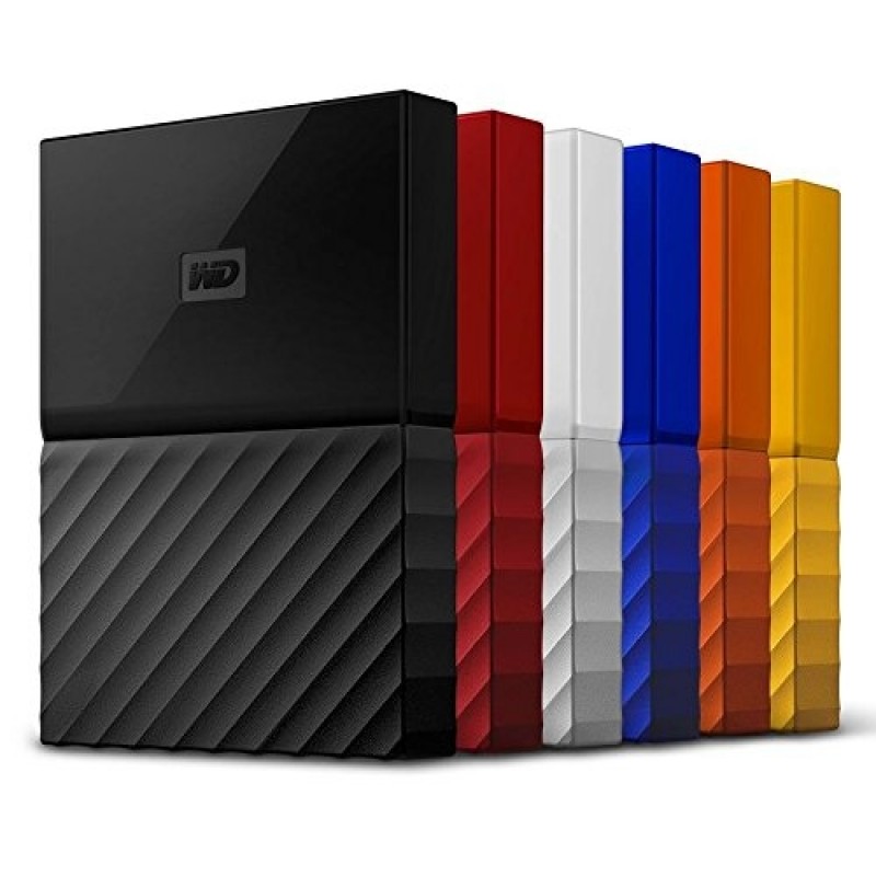 Western Digital My Passport Portable External 2TB USB 3.0, Black, WDBS4B0020BBK-WESN