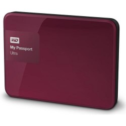 Western Digital My Passport Ultra 2,5" 2TB USB 3.0, Berry
