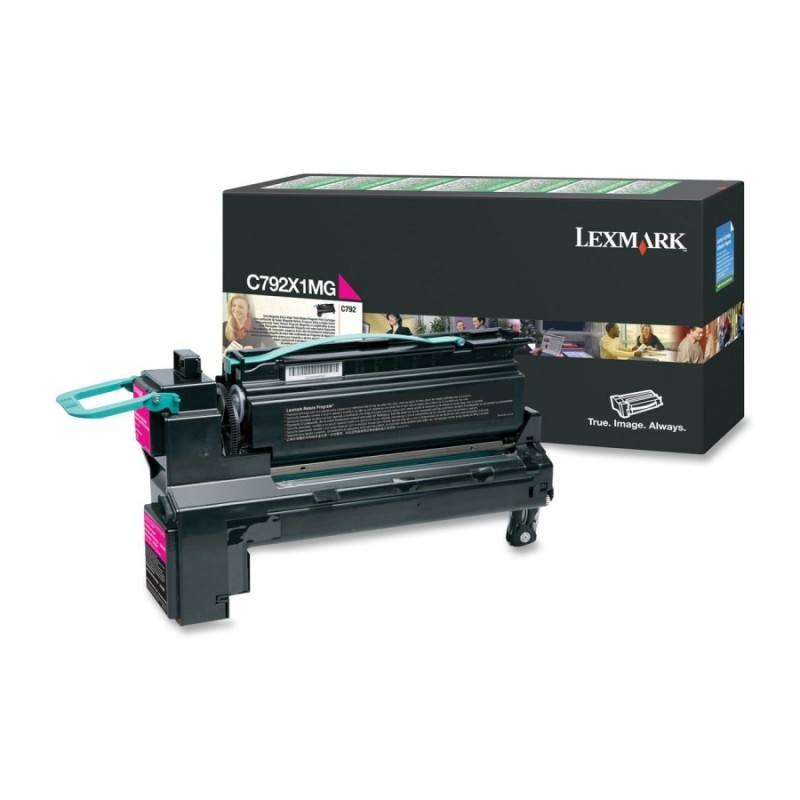 Lexmark  C792 Magenta Extra High Yield Return Program Print Cartridge (20K), C792X1MG
