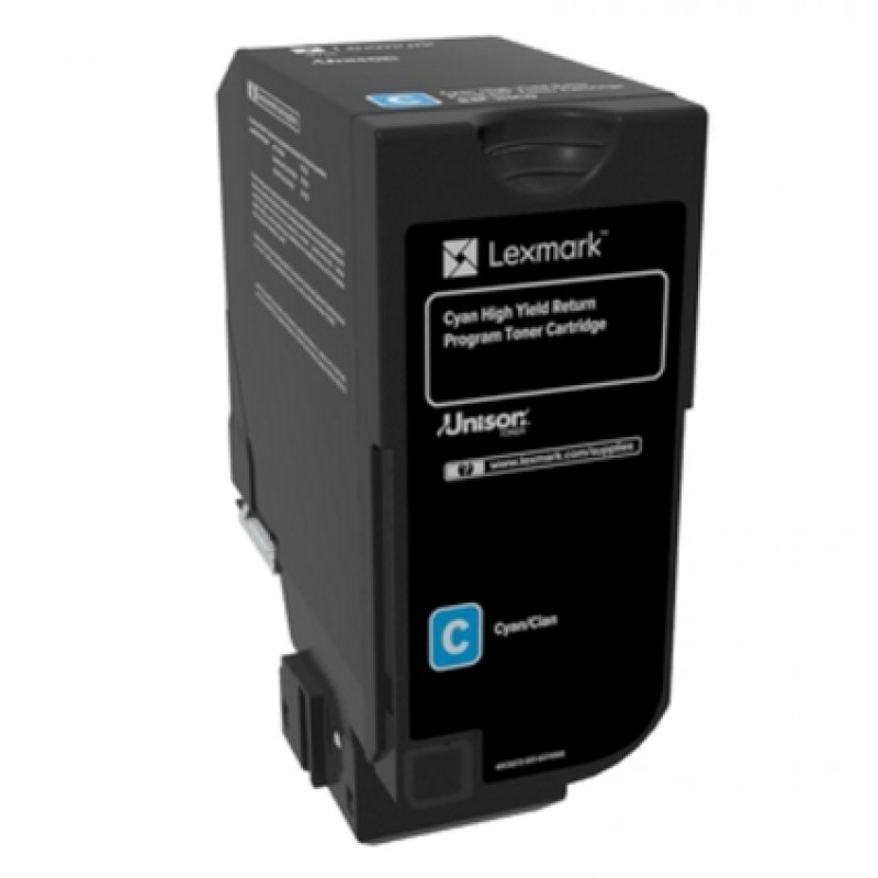 Lexmark Cyan High Yield Return Programme Toner Cartridge, 84C2HC0