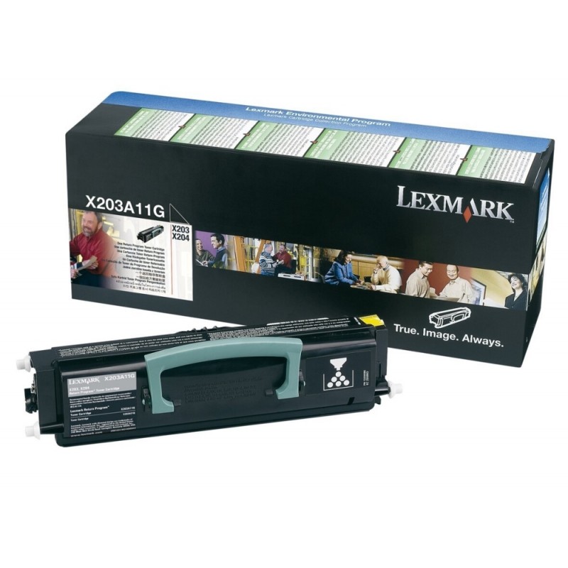 Lexmark X203, X204 Return Program Toner Cartridge, X203A11G