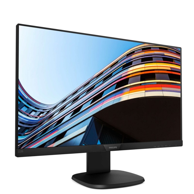 Philips 223S7EJMB, 21.5Wide IPS, LED, 5ms, 1000:1, 20M:1 DCR,250 cd/m2, 1920x1080@60Hz, Tilt, Swivel, Heigh Adjust, Pivot, D-Sub, HDMI