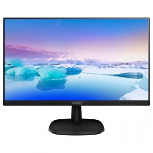 Philips 223V7QHAB, 21.5" Ultra Narrow Wide IPS LED, 5 ms, 10M:1 DCR, 250 cd/m2, 1920x1080 FullHD, D-Sub, HDMI, Speakers, Black