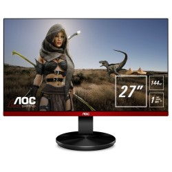 AOC G2790PX Gaming 27" Wide TN LED, 144Hz FreeSynk, 1 ms, 1000:1, 20M:1 DCR, 400 cd/m2, FullHD 1920x1080, USB, D-sub, HDMI, DP, Speakers, Black/Red