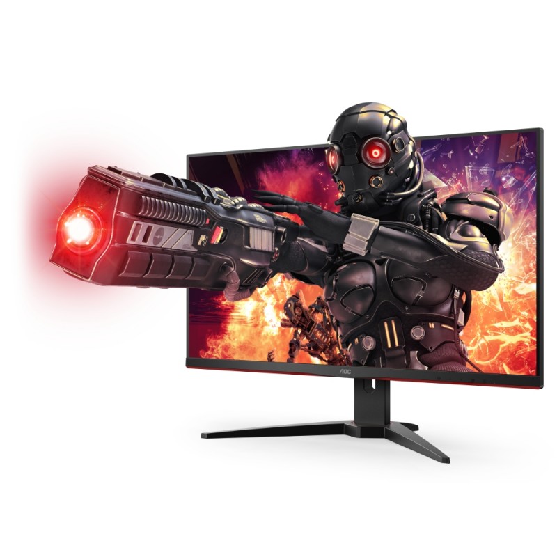 AOC U28G2AE/BK, 28 IPS WLED, 3840x2160@60Hz, 4ms GTG, 1ms MPRT, 300cd/m2, 1000:1, 80M:1 DCR, FreeSync, FlickerFree, Low Blue Mode, 3Wx2