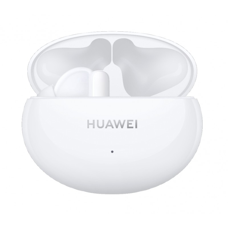 Huawei FreeBuds 4i, Ceramic White, 10mm Dynamic Driver, 20 Hz – 20,000 Hz, Active Noise cancellation, Touch Control, Pop-up& Pair, BT
