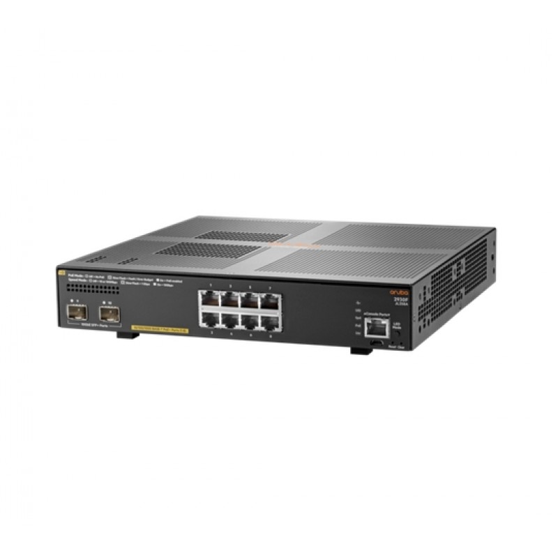 Aruba 2930F 8G PoE+ 2SFP+ Swch, JL258A