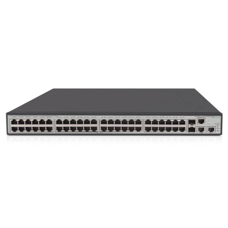 HPE OfficeConnect 1950 48G 2SFP+ 2XGT PoE+ Switch, JG963A