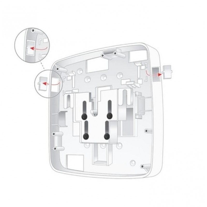 HP AP-220-MNT-W3 Low Prof Secure AP Mnt Kit, JY706A