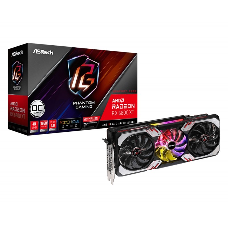 Asrock RX6800XT PGD 16GO, 90-GA28ZZ-00UANF