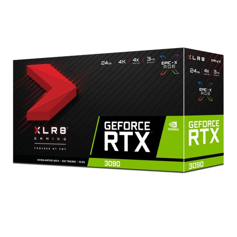 PNY RTX 3090 24GB XLR8 Gaming REVEL EPIC-X RGB, VCG309024TFXPPB