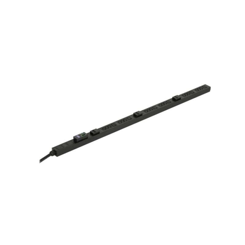 APC Easy PDU, Metered, Zero U, 22 kW, 230V, (18) C13 & (6) C19 IEC309, EPDU1232M