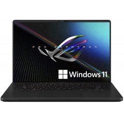 Asus ROG Zephyrus M16 GU603ZX-K8038W, Intel i9-12900H 2.5GHz (24M Cache, up to 5GHz 6 cores), 16"WQXGA (2560 x 1600,16:10)165Hz, 32GB DDR5 4800Mhz(2*16),PCIE NVME 2TB M.2 SSD,  RTX 3080 Ti 16 GB GDDR6,WiFi 6e,RGB Kbd, Windows 11 ,Off Black
