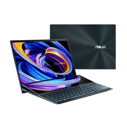 Asus ZenBook Duo 14 UX482EA-EVO-WB713R ,Screen Pad Plus, Intel Core i7-1165G7 2.8 GHz (12M Cache, up to 4.7 GHz), 400 nits, 1W,14" IPS FHD (1920x1080) Touch AG, 16GB LPDDR4X on board, PCIEG3x2 1TB SSD,Wi-Fi 6 TPM, Win 10 Pro 64 bit, Sleeve, Stylus, Illum