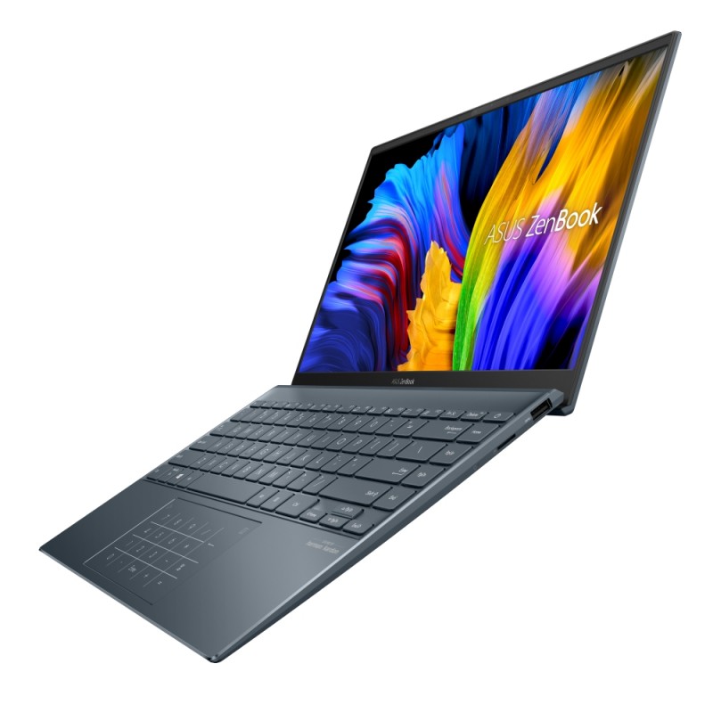 Asus Zenbook UM425UAZ-AM511W, AMD Ryzen 5 5500U 2.1Ghz(11M Cache, up to 4.0 GHz), 14 FHD(1920x1080), DDR4 8GB(ON BD.),512G PCIEG3 SSD