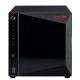 Asustor AS5304T, 4-Bay NAS, Intel Celeron J4105 Quad-Core 1.5 GHz (burst up 2.5 GHz), 4 GB SO-DIMM DDR4,4 x 2.5/3.5 SATA3 HDD or SSD
