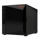 Asustor AS5304T, 4-Bay NAS, Intel Celeron J4105 Quad-Core 1.5 GHz (burst up 2.5 GHz), 4 GB SO-DIMM DDR4,4 x 2.5/3.5 SATA3 HDD or SSD