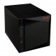 Asustor AS5304T, 4-Bay NAS, Intel Celeron J4105 Quad-Core 1.5 GHz (burst up 2.5 GHz), 4 GB SO-DIMM DDR4,4 x 2.5/3.5 SATA3 HDD or SSD