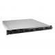 Asustor AS6204RS, 4-bay NAS, Intel Celeron Quad-Core N3160 (up to 2.24 GHz, 2MB), 4 GB DDR3L SO-DIMM (max 8GB), 4 x 3.5 or SSD, GbE x 4
