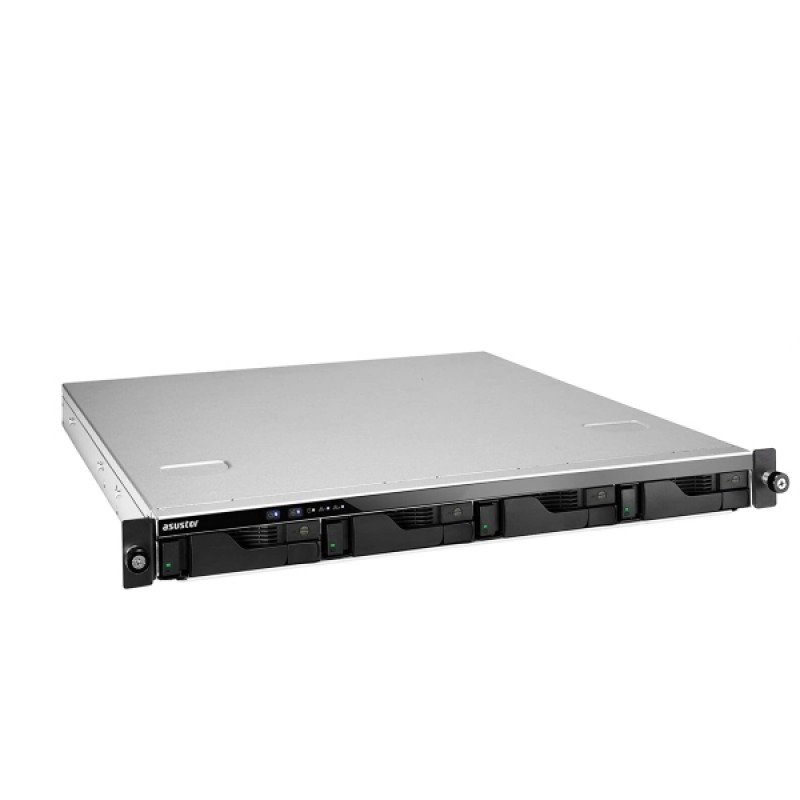 Asustor AS6504RS, 4bay NAS, Intel ATOM C3538 Quad-Core  2.1GHz , 8GB DDR4 SO-DIM (Max. 128G), GbE x 2, 2.5 GbE x 2, PCIe Gen3 (by 8 x1 -