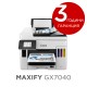 Canon MAXIFY GX7040 All-In-One, Fax, Black, 4471C009AA