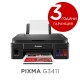 Canon PIXMA G3411 All-In-One, Black, 2315C025AA