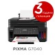 Canon PIXMA G7040 All-In-One, Fax, Black, 3114C009AA
