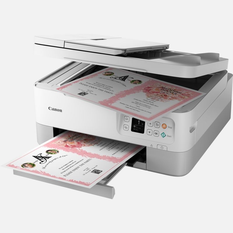 Canon PIXMA TS7451a All-In-One, White, 4460C076AA